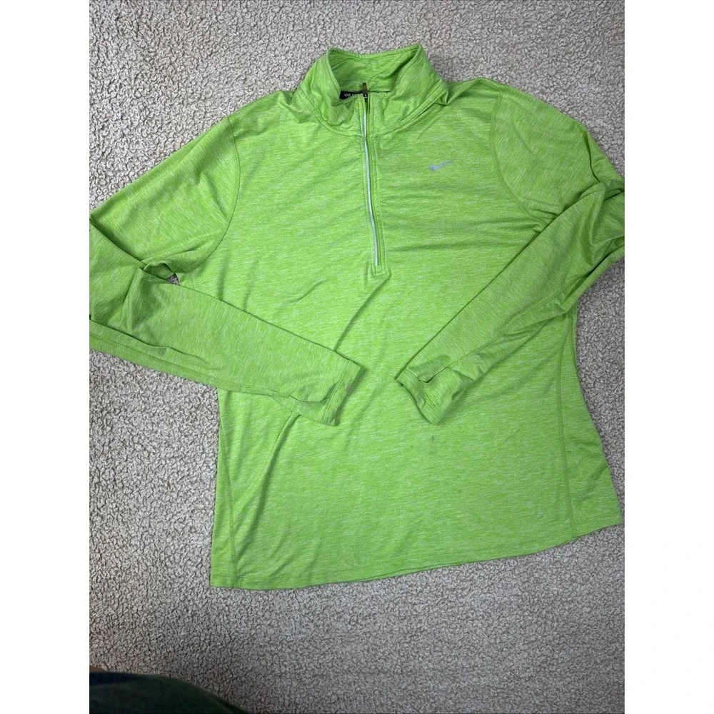 Nike Running Element Dri-Fit 1/2 Zip Mock Neck Pullover 685910-313 • Women's XL
